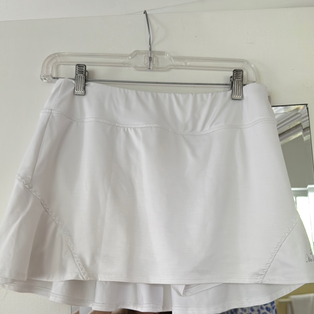 Lija White Women's Tennis Skirt